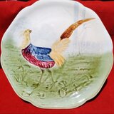 Farfurie majolica antica Choisy Le Roi, Franta anii 1890